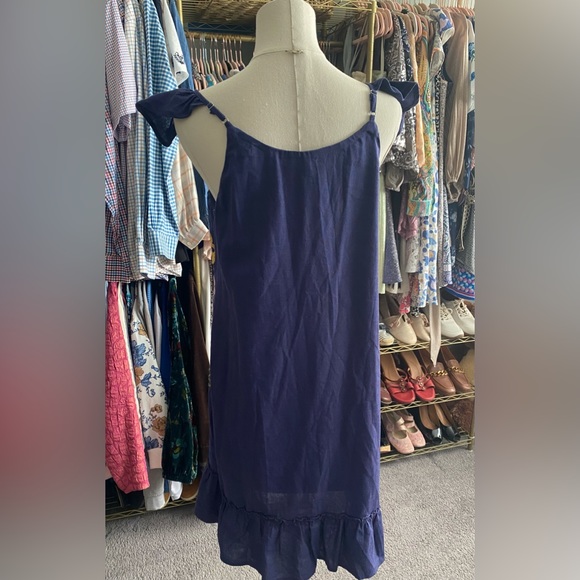 Andree by UNIT Simply Adore You Floral Dress - Navy Midi Dress Size M - Picture 6 of 12